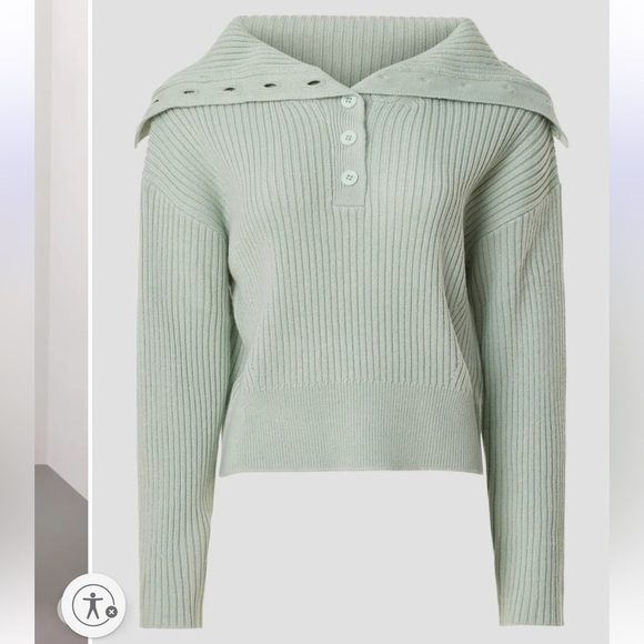 Marissa Webb x RTR oversized button up sweater - Picture 1 of 11